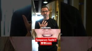 Temporary Teeth Before Veneers